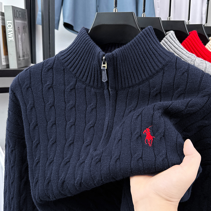 Mens Fashion Jumpers - Heshi Brand Fashion American 2025 Vintage