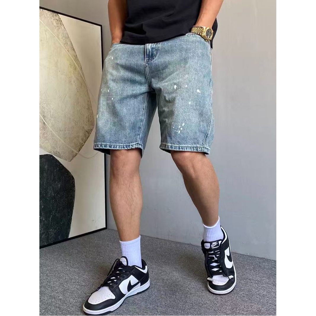 Men's Summer American High Str - огляд і ціна Men Fashion Jeans