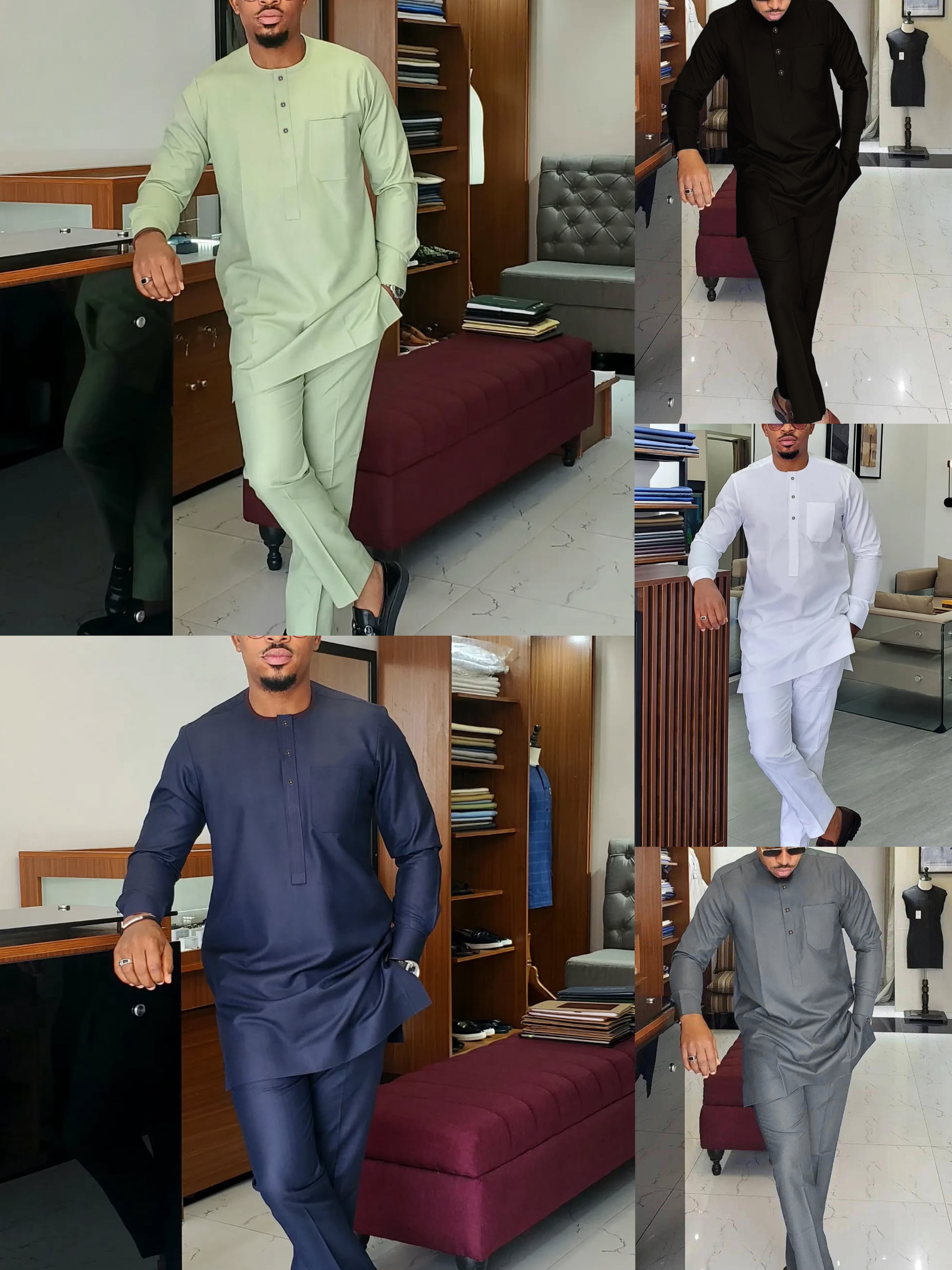 2024 Stylish African Wear for  - огляд і ціна Men'S Fashion Online