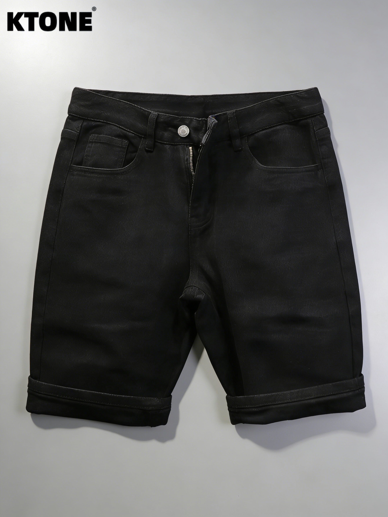 Plain Jeans Black Slim Denim S - огляд і ціна Men Fashion Jeans