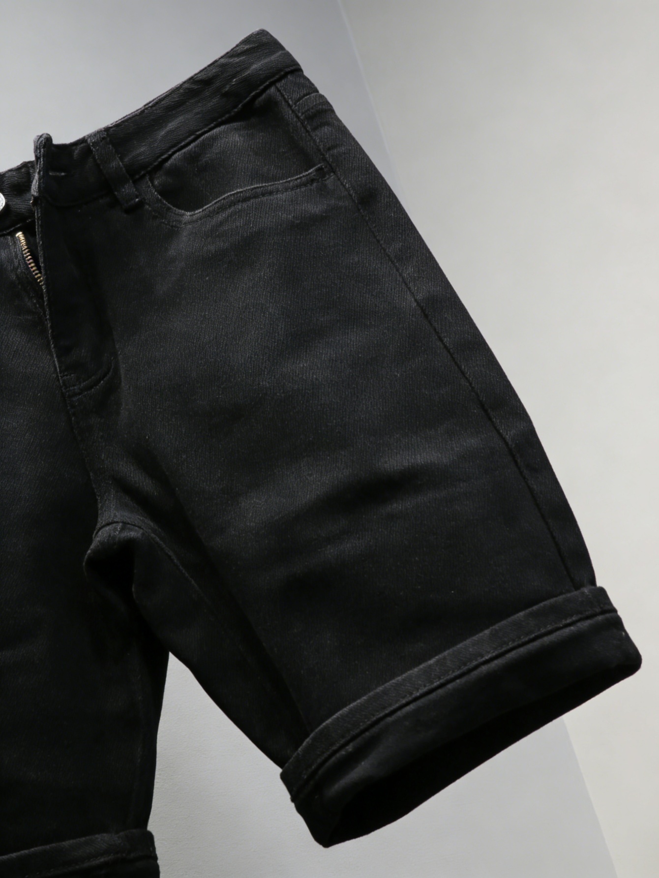 Plain Jeans Black Slim Denim S - огляд і ціна Men Fashion Jeans
