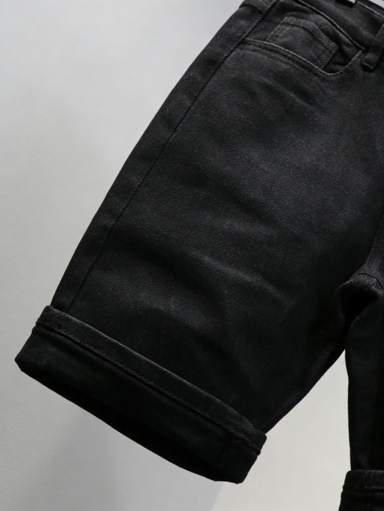 Plain Jeans Black Slim Denim S - огляд і ціна Men Fashion Jeans