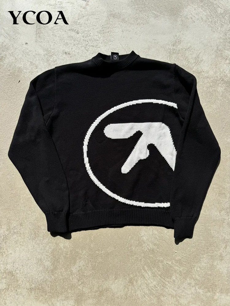 Men's Sweater Y2K Aphex Twin K - огляд і ціна Mens Fashion Jumpers