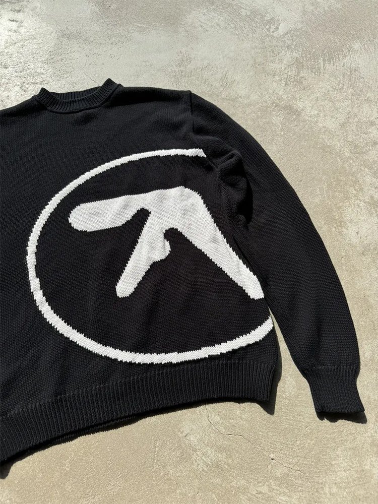 Men's Sweater Y2K Aphex Twin K - огляд і ціна Mens Fashion Jumpers
