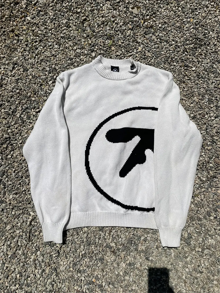 Men's Sweater Y2K Aphex Twin K - огляд і ціна Mens Fashion Jumpers