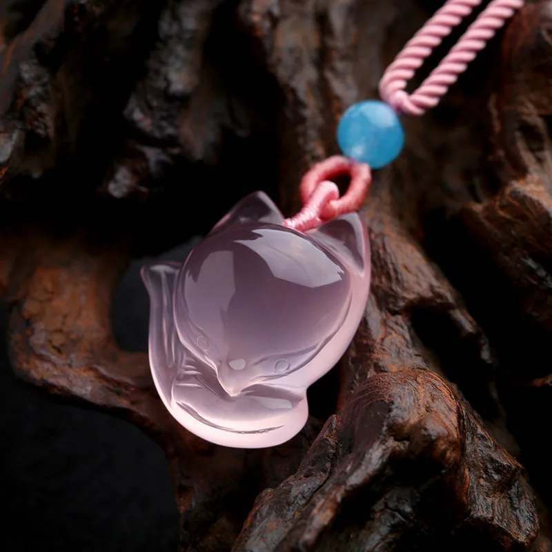 1PC Natural Pink Chalcedony ag - огляд і ціна Mens Fashion Jumpers