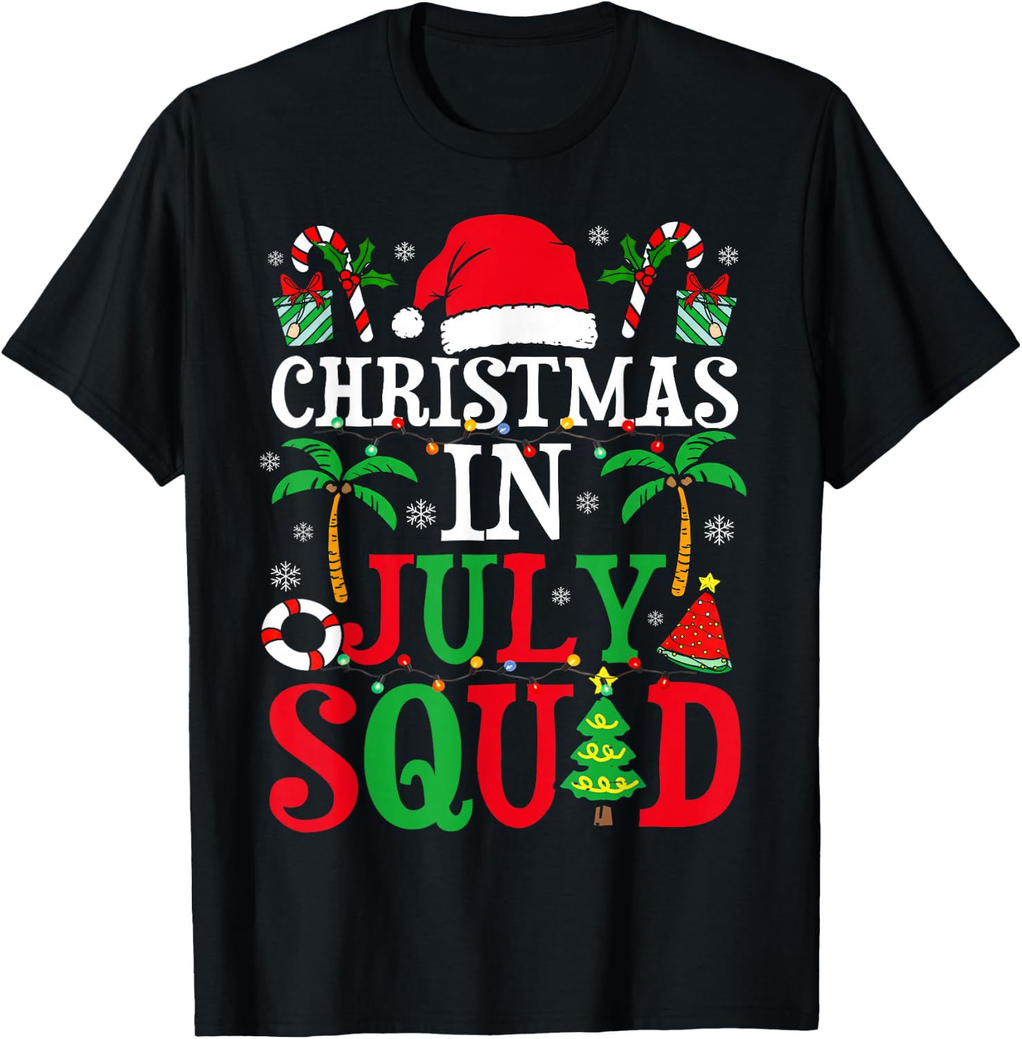 Christmas In July Squad Family - огляд і ціна Mens Xmas Fashion