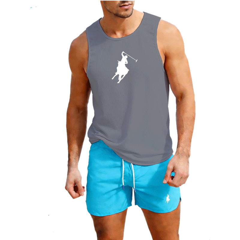 European Men Summer Vest and S - огляд і ціна Men'S Fashion