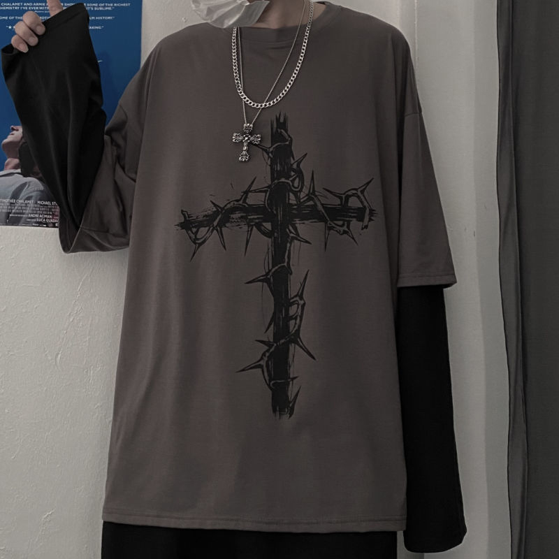 Grunge Clothes Women Long Slee - огляд і ціна Men'S Fashion Aesthetics