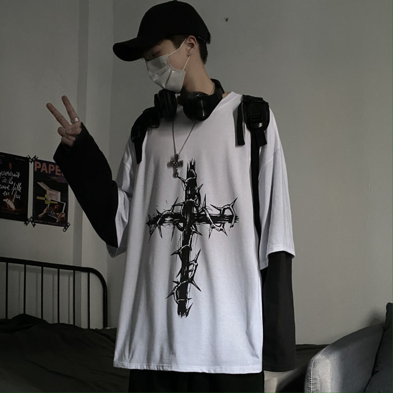 Grunge Clothes Women Long Slee - огляд і ціна Men'S Fashion Aesthetics