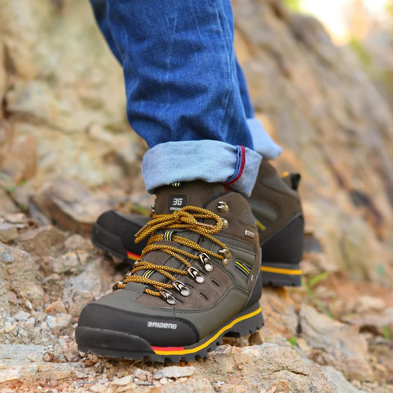 High End Men Hiking Shoe Quali - огляд і ціна Men'S Fashion Hiking Boots
