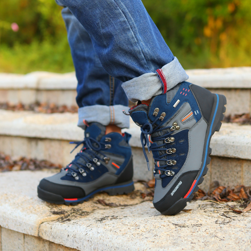High End Men Hiking Shoe Quali - огляд і ціна Men'S Fashion Hiking Boots