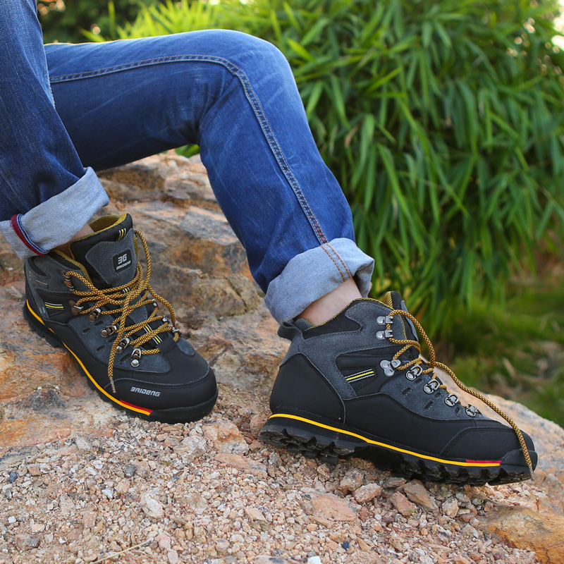 High End Men Hiking Shoe Quali - огляд і ціна Men'S Fashion Hiking Boots