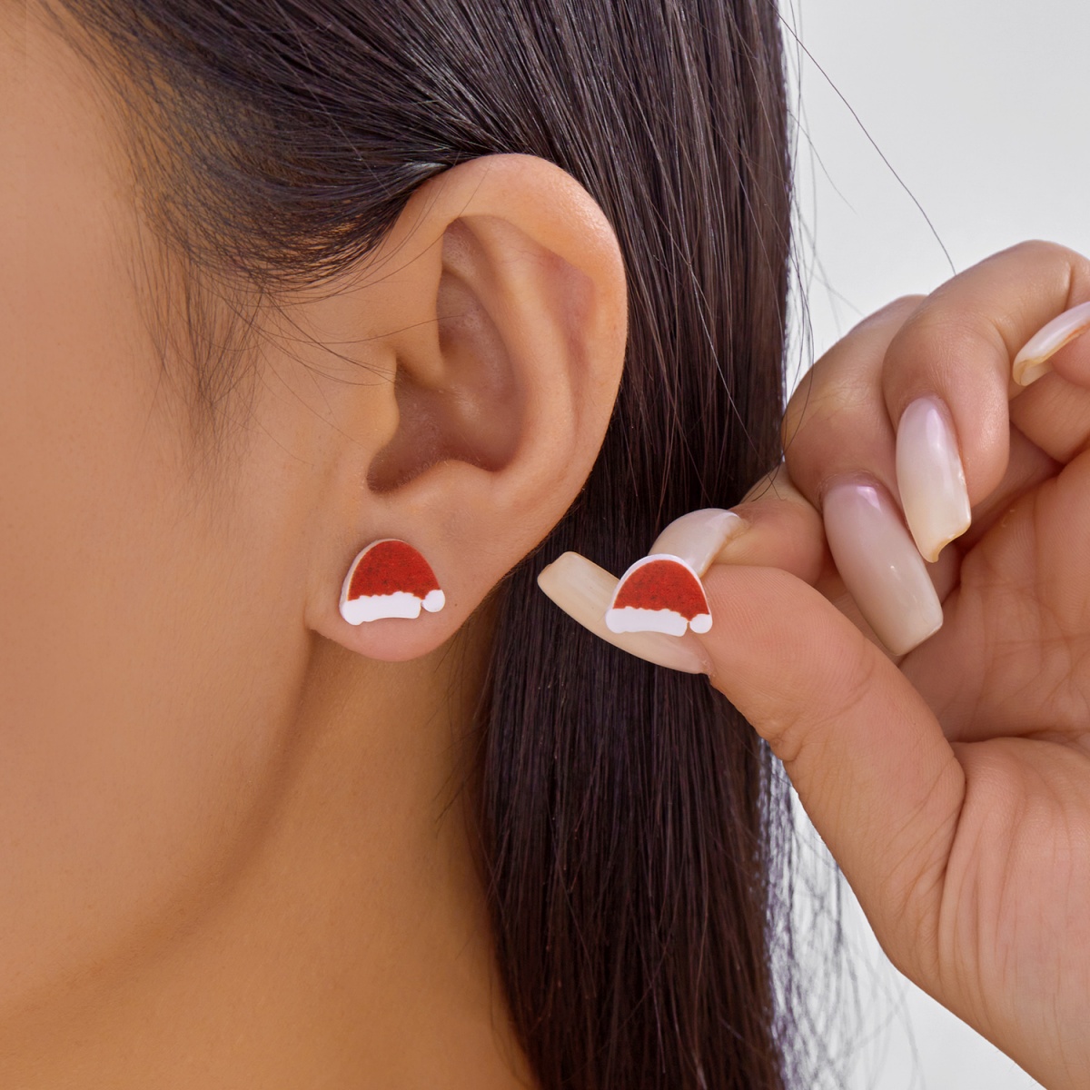 Christmas Holiday Stud Earring - огляд і ціна Mens Xmas Fashion