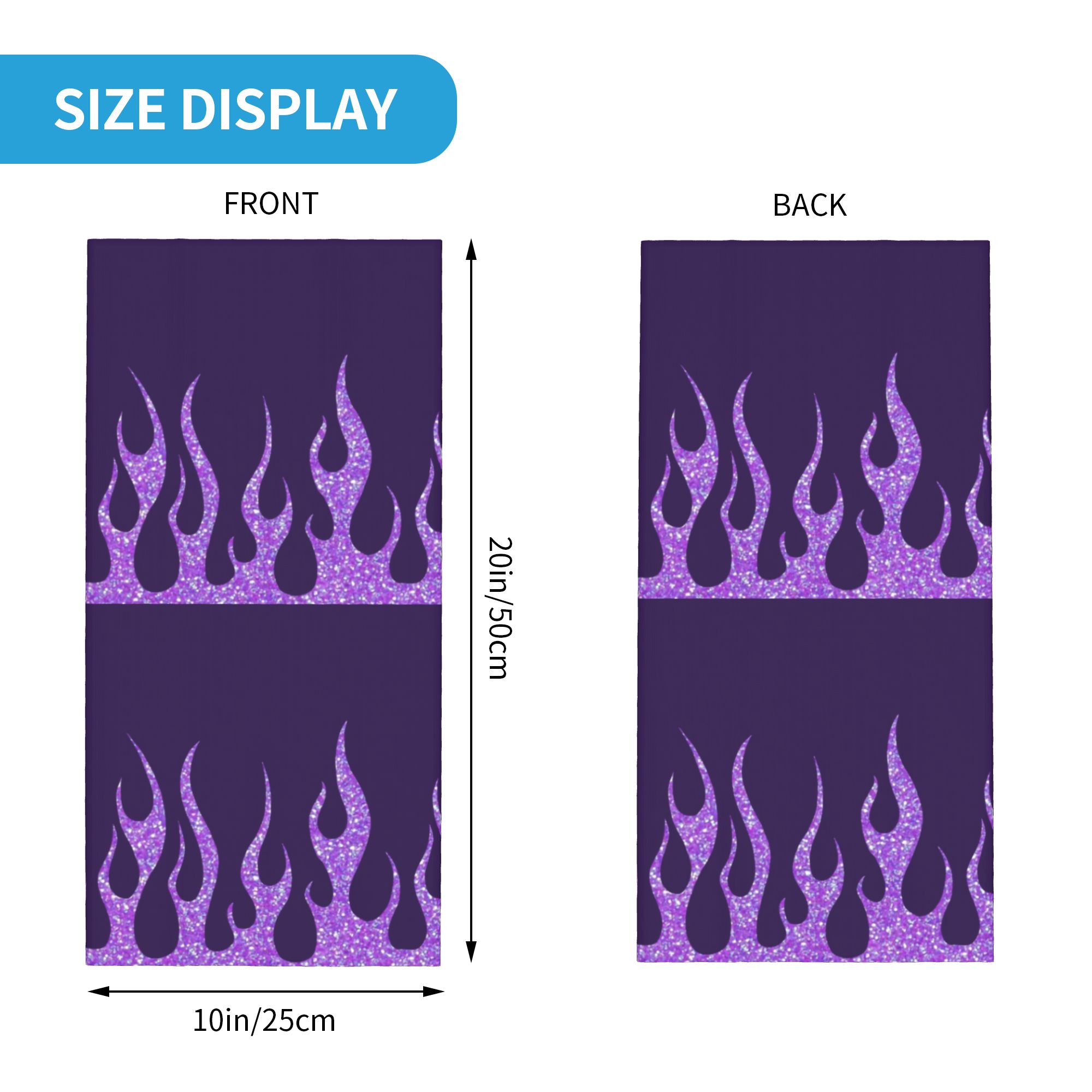 Custom Purple Glitter Flames B - огляд і ціна Men'S Fashion Aesthetics