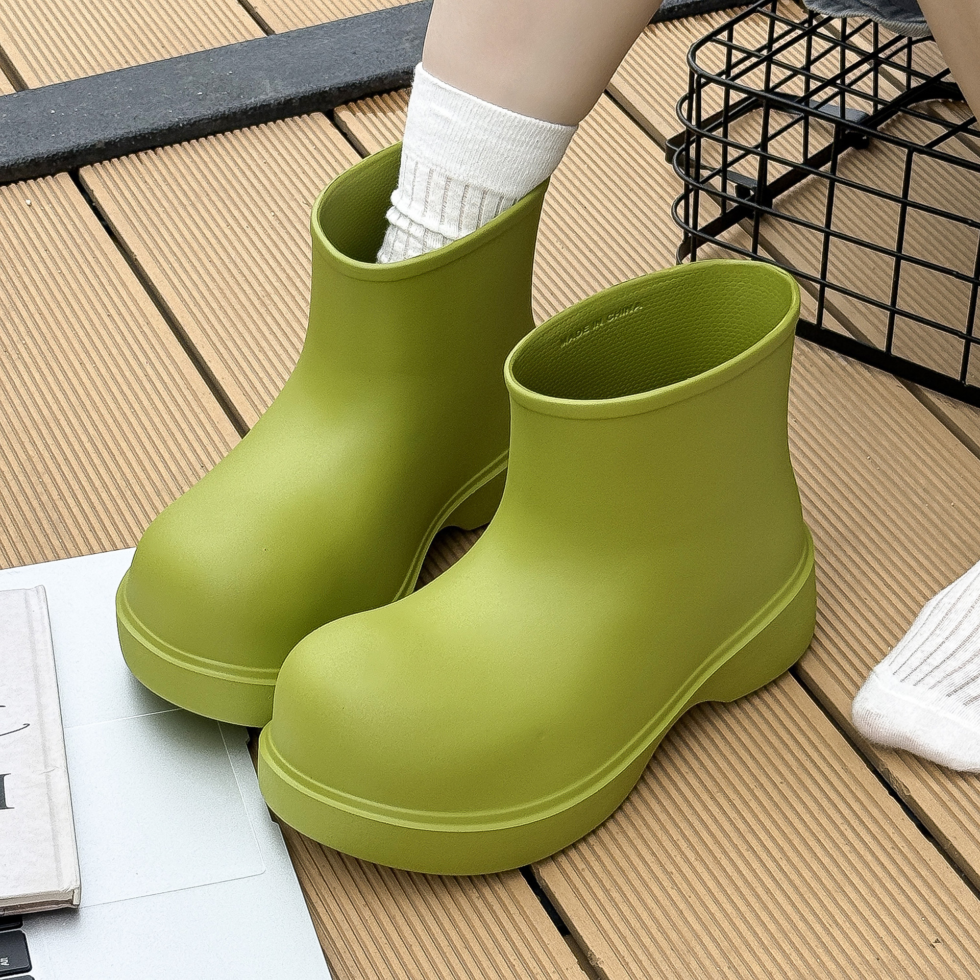 Korean rain boots 2025 women's - огляд і ціна Men'S Fashion Hiking Boots