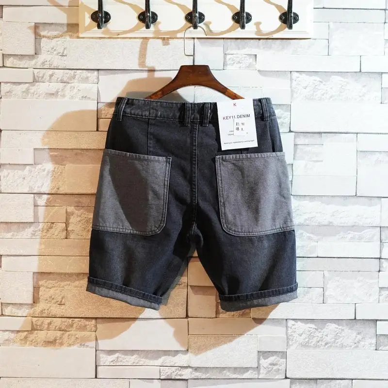 Loose Straight Short Jeans Pan - огляд і ціна Men Fashion Jeans
