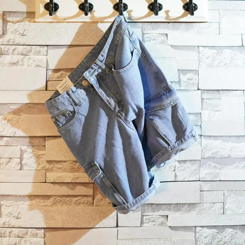 Loose Straight Short Jeans Pan - огляд і ціна Men Fashion Jeans