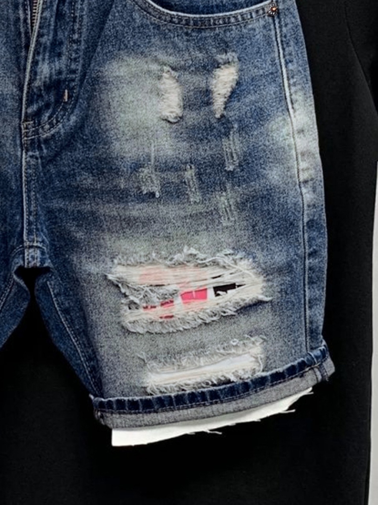 2026 Summer Ripped Straight Me - огляд і ціна Men Fashion Jeans