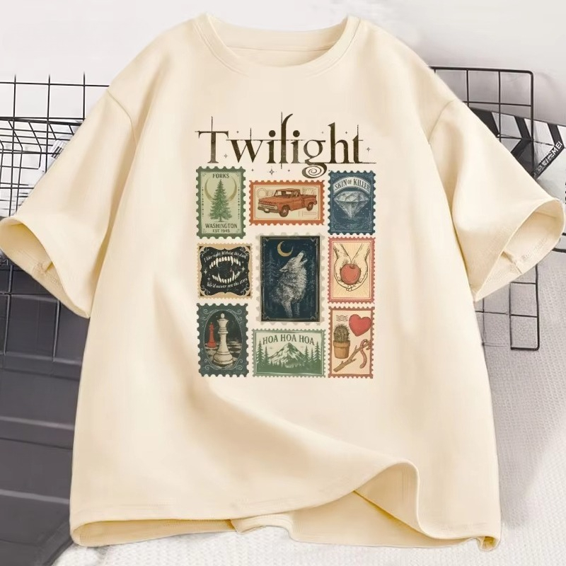 Vintage Twilight Forks T-shirt - огляд і ціна Men'S Fashion Aesthetics