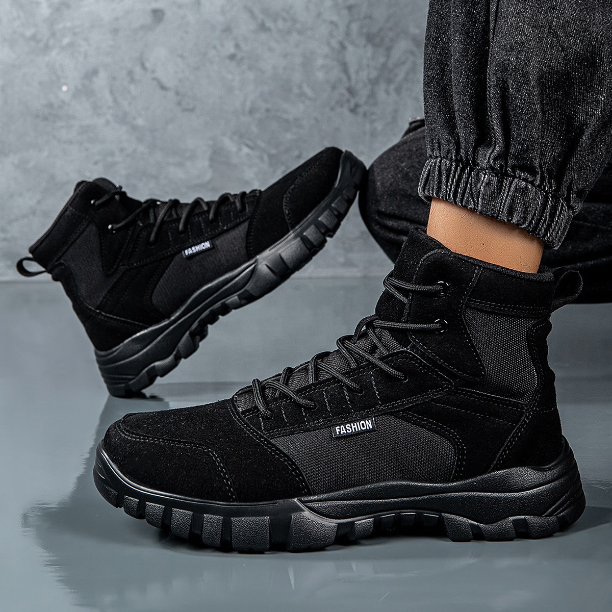 Men's shoes autumn and winter  - огляд і ціна Men'S Fashion Hiking Boots