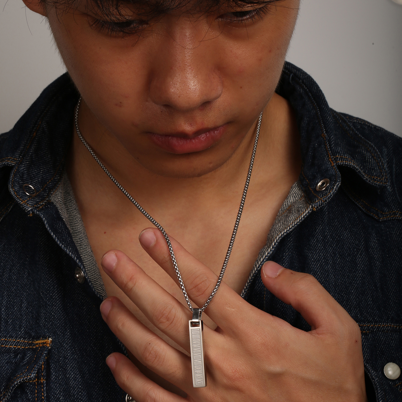 1PC INGAX Fashion Stainless St - огляд і ціна Men'S Fashion 70S