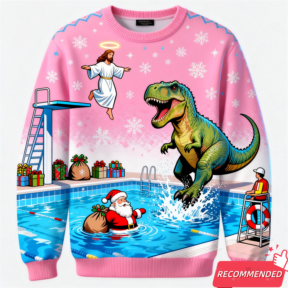 2025 Christmas Sweatshirt For  - огляд і ціна Mens Xmas Fashion