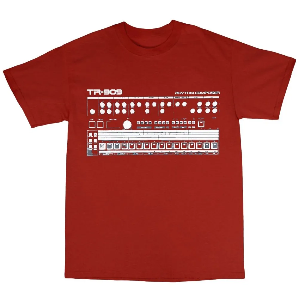 Tr-909 Inspired T-Shirt 100% C - огляд і ціна Men'S Fashion Online