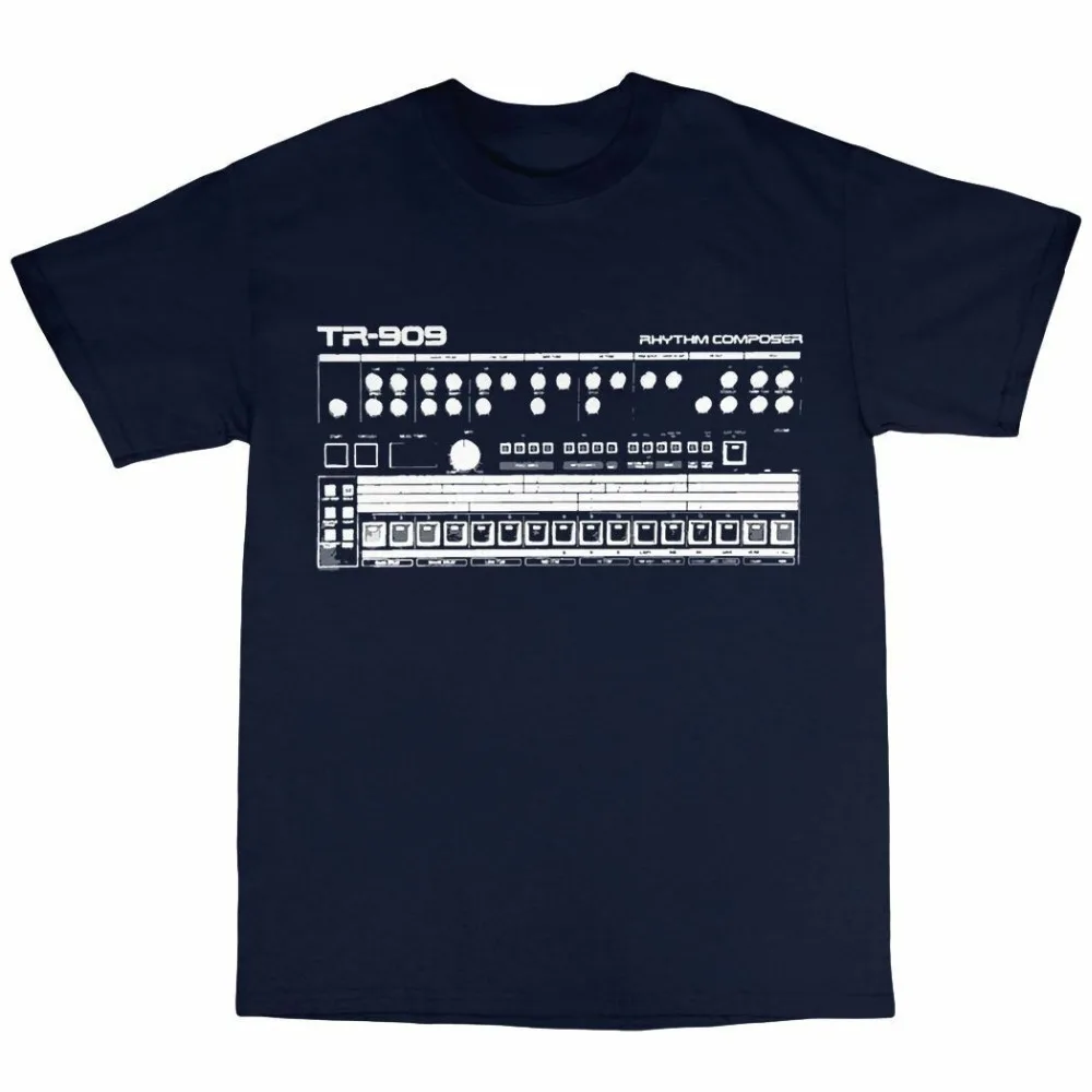 Tr-909 Inspired T-Shirt 100% C - огляд і ціна Men'S Fashion Online