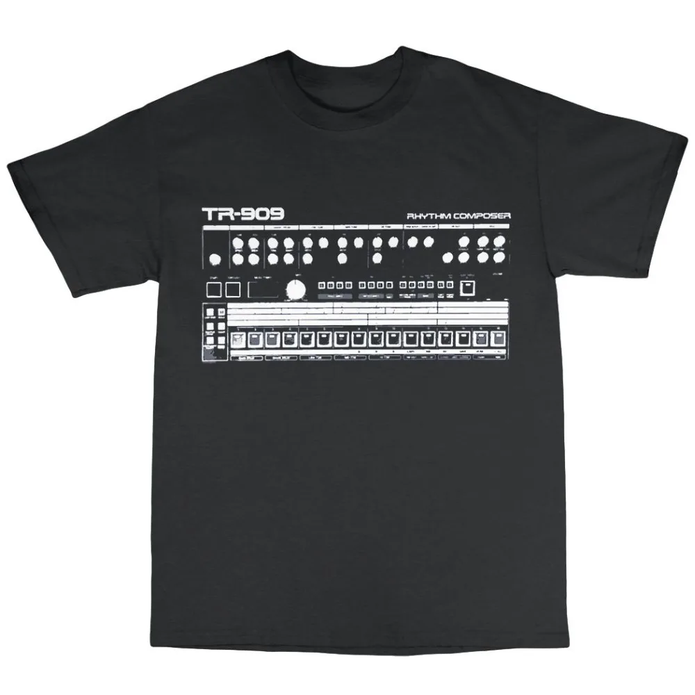 Tr-909 Inspired T-Shirt 100% C - огляд і ціна Men'S Fashion Online