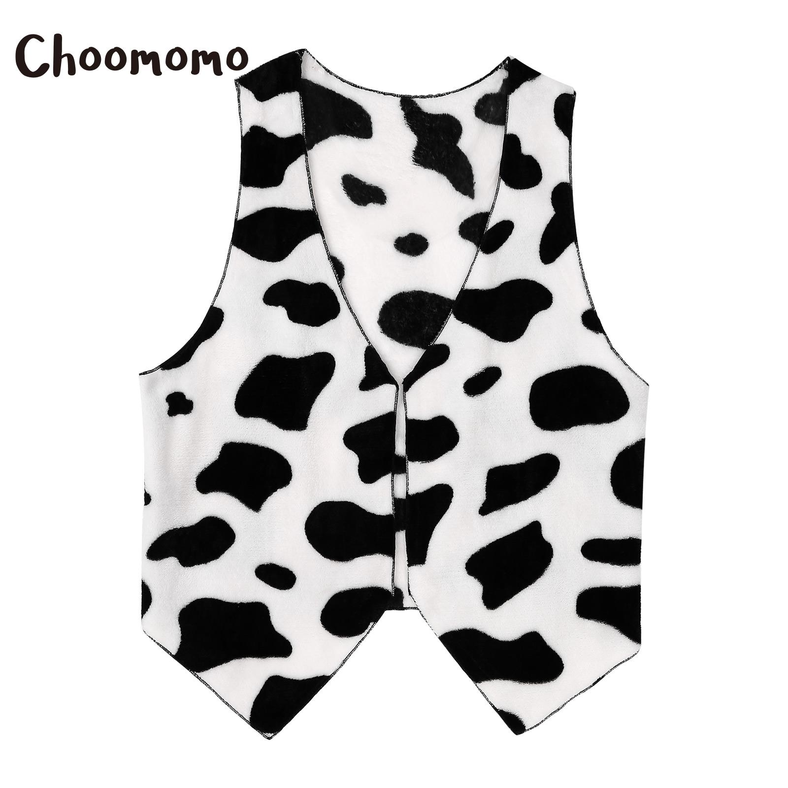 Men Cow Printed Vest Jacket Co - огляд і ціна Mens Fashion Jumpers