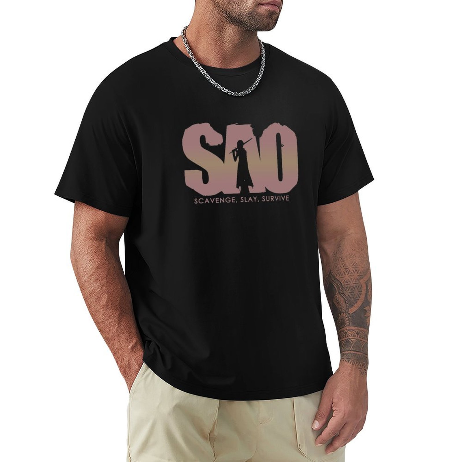 Sword Art Online T-Shirt for a - огляд і ціна Men'S Fashion Online