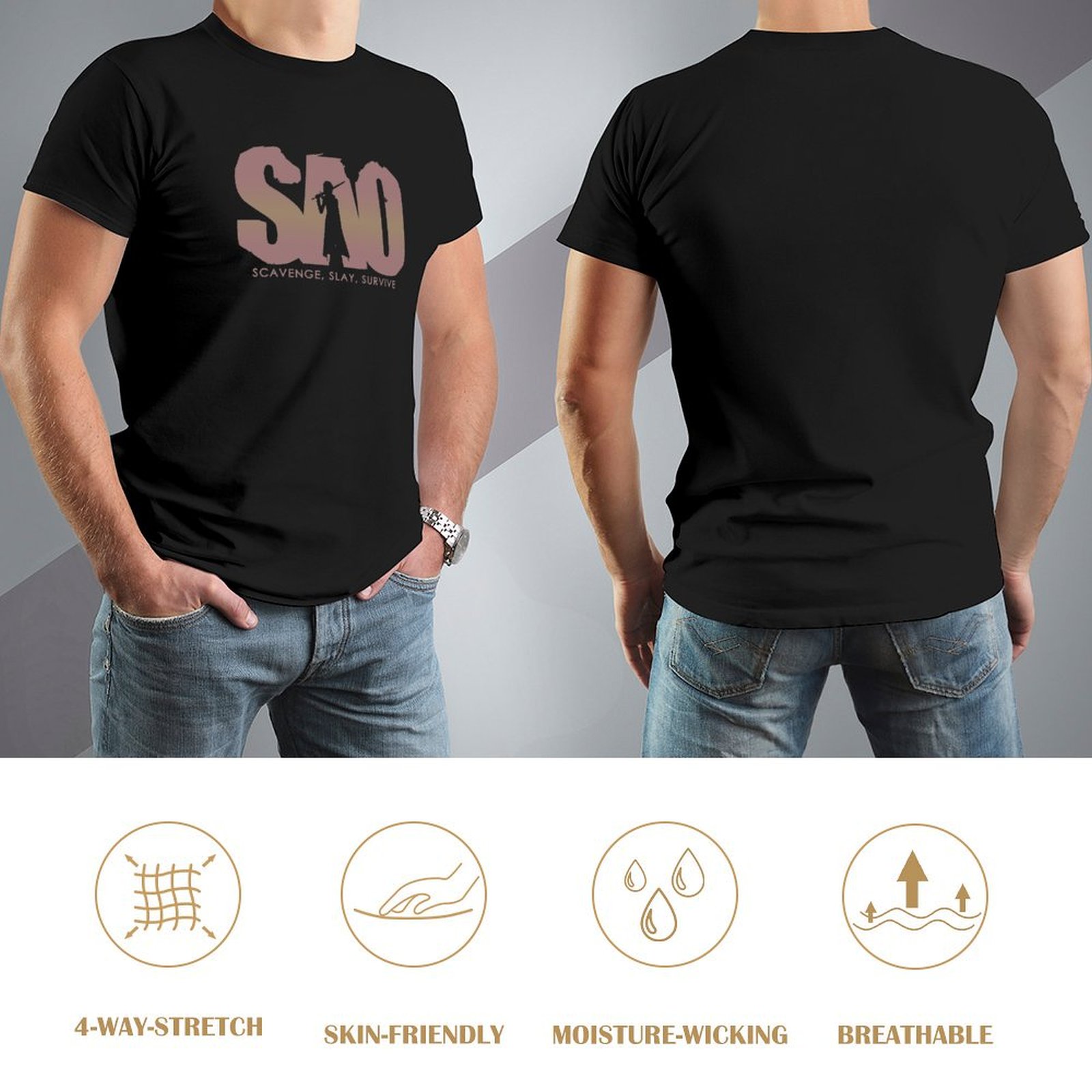Sword Art Online T-Shirt for a - огляд і ціна Men'S Fashion Online