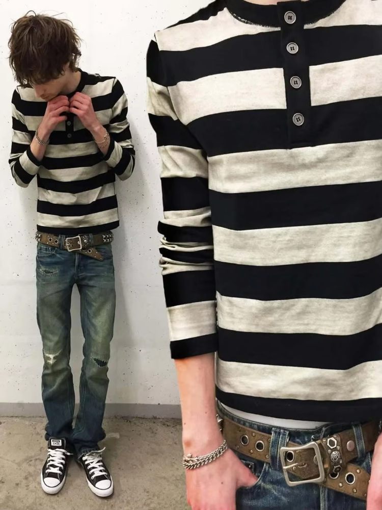 Y2k retro fashion street punk  - огляд і ціна Men'S Fashion