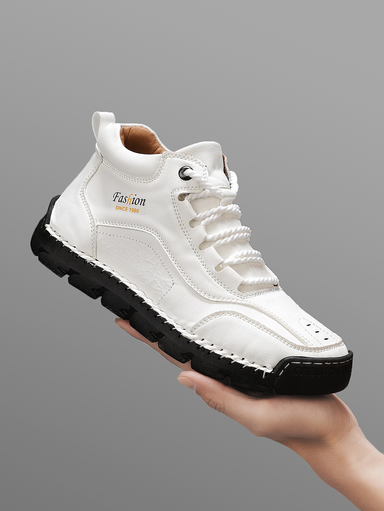 Men's Handmade Mid-Top Casual  - огляд і ціна Men'S Fashion Hiking Boots