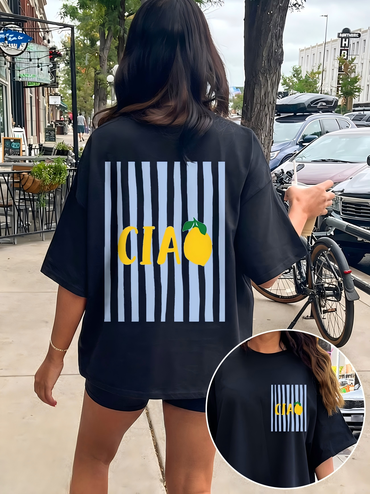 Ciao Lemon Graphic T-Shirt Str - огляд і ціна Men'S Fashion Aesthetics