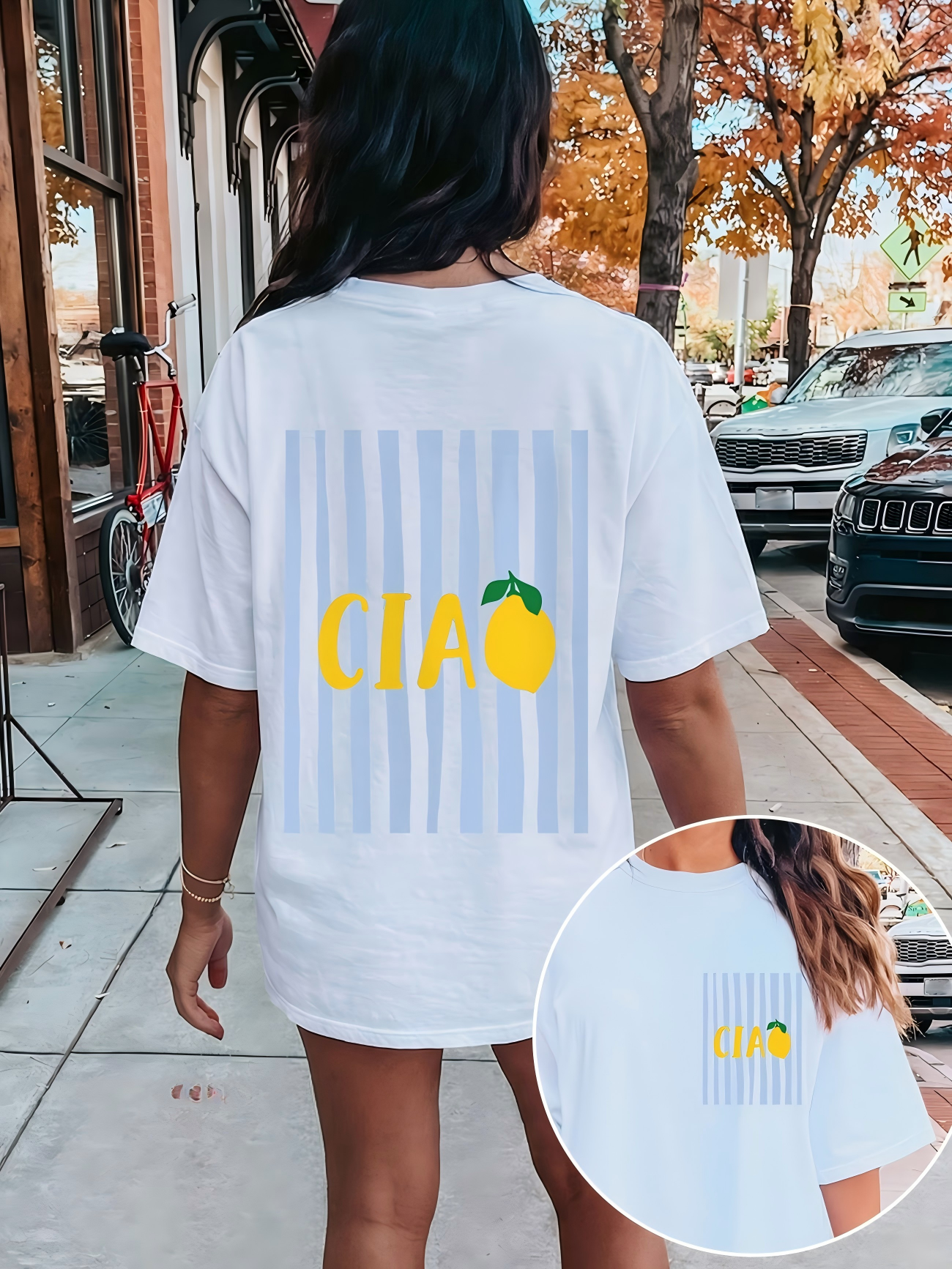 Ciao Lemon Graphic T-Shirt Str - огляд і ціна Men'S Fashion Aesthetics