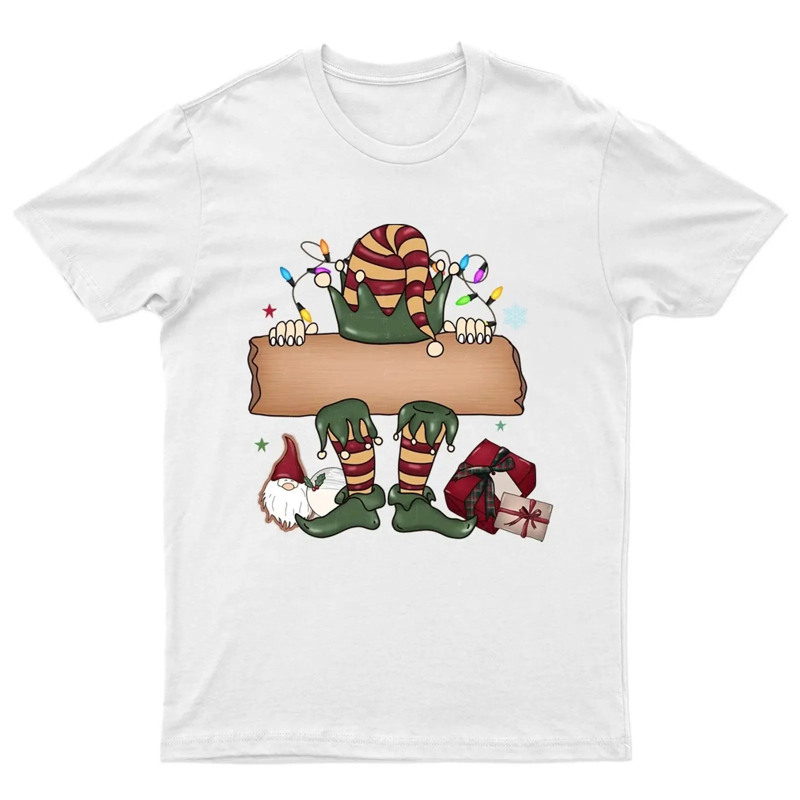 Christmas Elf T Shirt Holiday  - огляд і ціна Mens Xmas Fashion