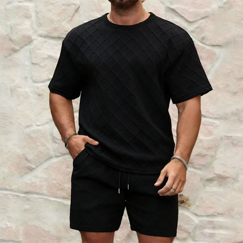 Men Summer New Shorts & T-Shir - огляд і ціна Men'S Fashion Outfits