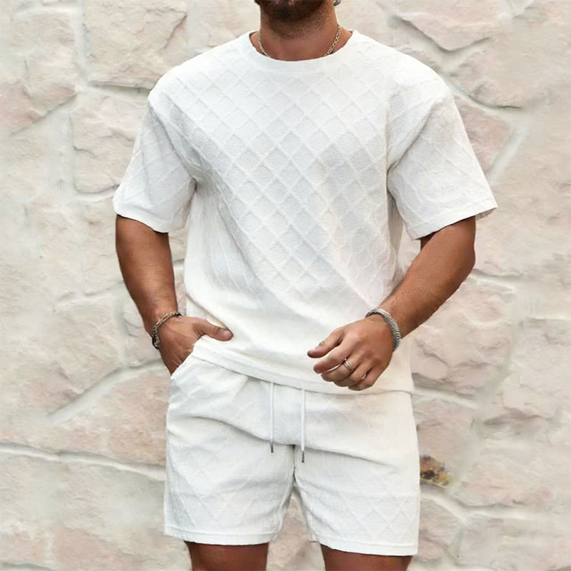 Men Summer New Shorts & T-Shir - огляд і ціна Men'S Fashion Outfits