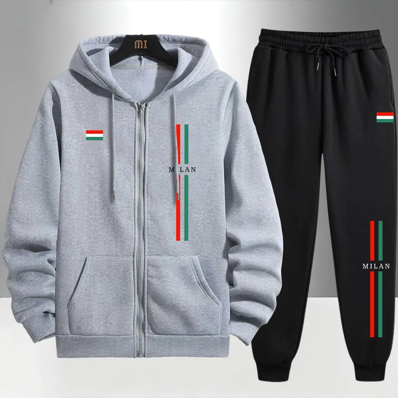 2026 Italy Printed Men's Set Z - огляд і ціна Men'S Fashion Outfits