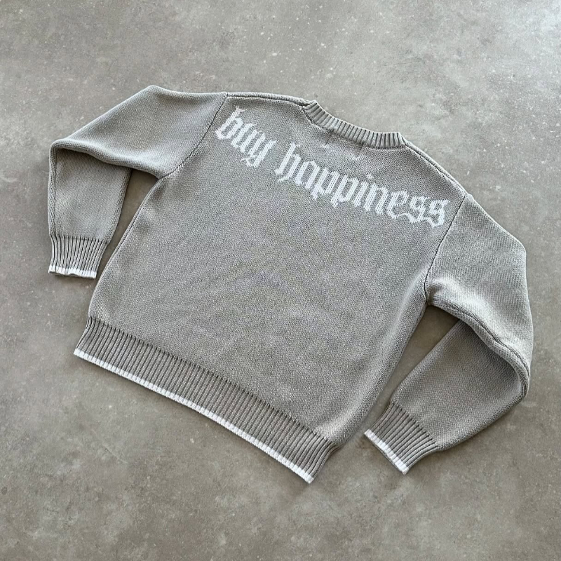 European and American embroide - огляд і ціна Mens Fashion Jumpers